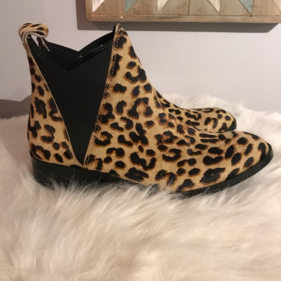 aldo leopard booties
